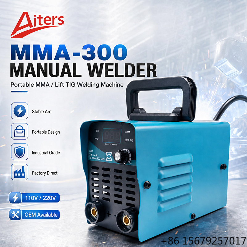 Inverter Welding Machine Igbt 300A - Mini Máquina de Solda Inversora MMA