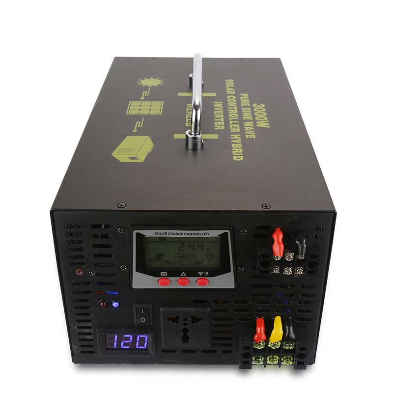 Inverter Pure Sine Wave 60Hz 120V 3000W - Inversor de energia solar híbrido de