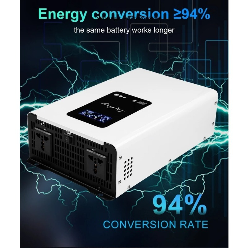 Inversor de Onda Senoidal Pura - Pure Sine Wave Inverter 5000W 48V 220V avaliação e preço