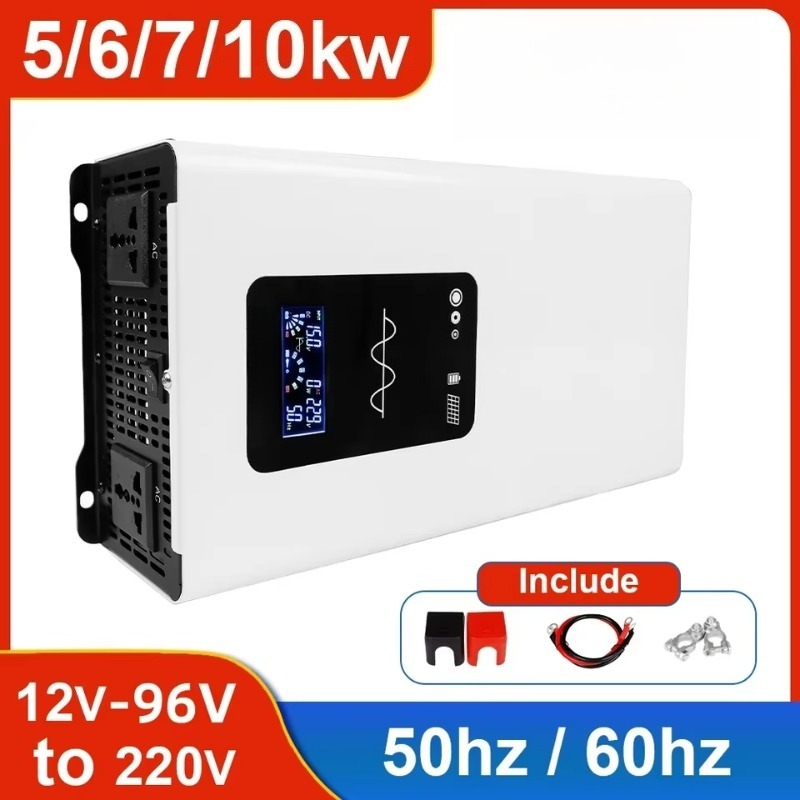 Inversor de Onda Senoidal Pura - Pure Sine Wave Inverter 5000W 48V 220V avaliação e preço