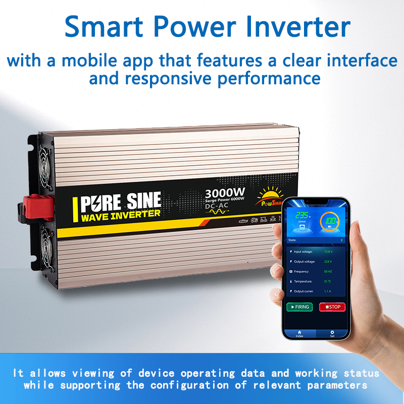 Inversores de Potência Intelig - Inverter Pure Sine Wave 60Hz 120V 3000W avaliação e preço