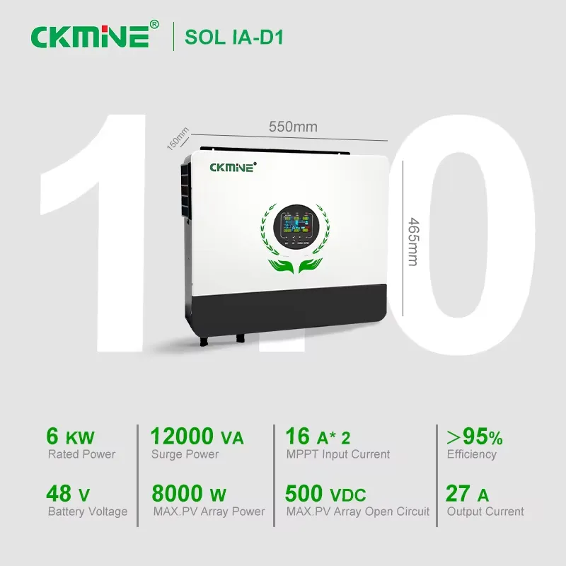 Promoção Quente: Inversor Sola - Off Grid Solar Inverter 48V 6000W avaliação e preço