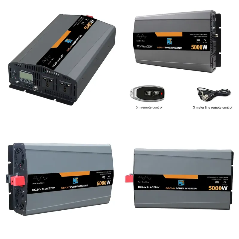 Inversor de Potência de Onda S - Off Grid Solar Inverter 48V 6000W avaliação e preço