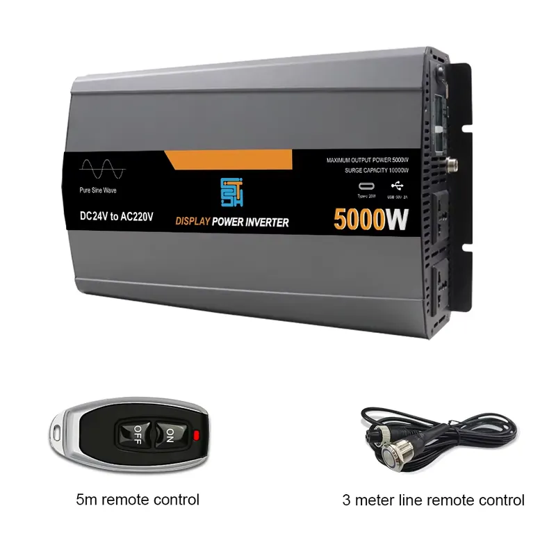 Inversor de Potência de Onda S - Off Grid Solar Inverter 48V 6000W avaliação e preço